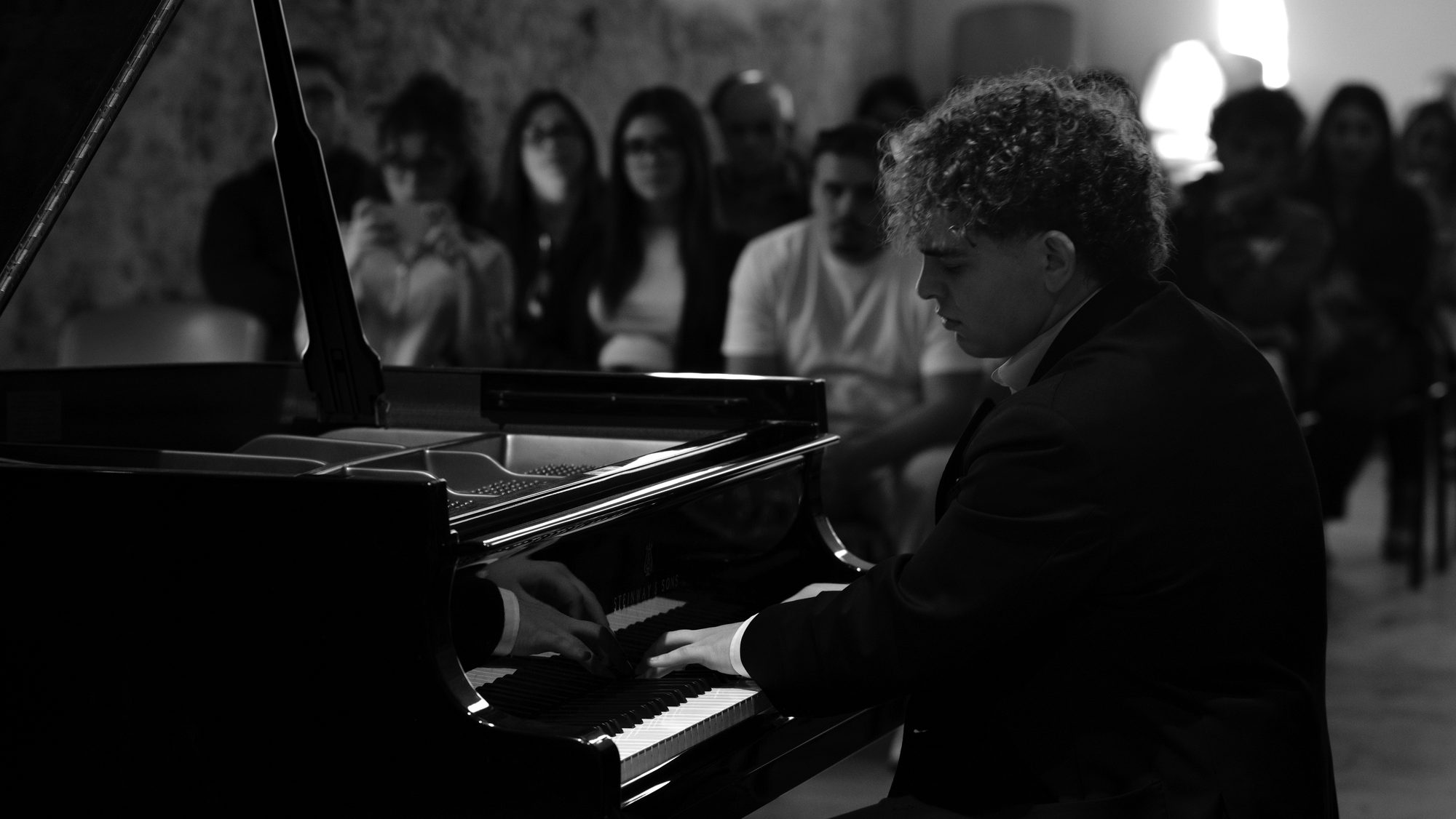 In concerto davanti al pubblico